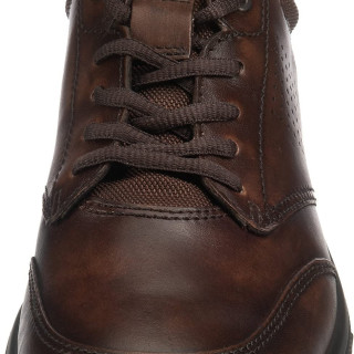 移动专享、移动端：ecco 男式欧文系列 Irving 休闲男鞋 棕色 41 EU