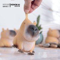 正品爆款超萌仿真卡皮巴拉捏捏乐解压快回弹动物正版捏捏玩具