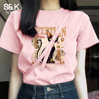 班尼路 纯棉 女士短袖T恤