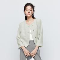 限尺码：诗凡黎 女士气质短外套