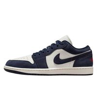 百亿补贴：NIKE Jordan Air Jordan 1 AJ1 篮球鞋 海军蓝 IO7448-400