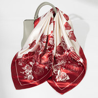 达芬奇密码 女士缎面丝巾（拍2件32）