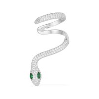 APM Monaco 绿眼灵蛇耳骨夹