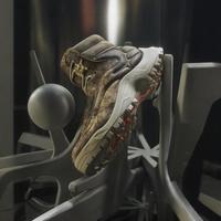 ecco 透气缓震 男士户外徒步鞋