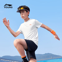 LI-NING/李宁 弹力 儿童短袖T恤