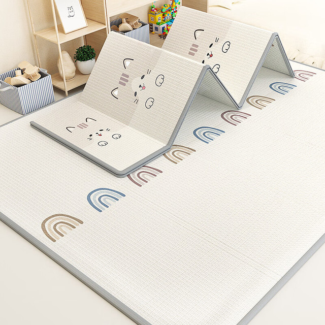 曼龙 宝宝XPE爬行垫  小猫凯奇196*177*1cm
