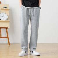 真维斯 秋季男士运动裤垂感休闲裤男时尚轻薄透气百搭直筒裤子舒适阔腿裤