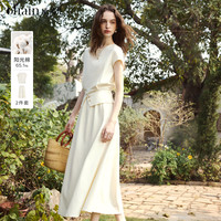 OLRAIN 女装短袖T恤a字半身裙套装