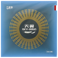 729 超轻 乒乓球拍胶皮 天翼 红色40度