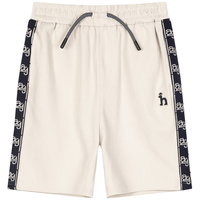 哈吉斯 儿童针织五分裤 沙滩灰