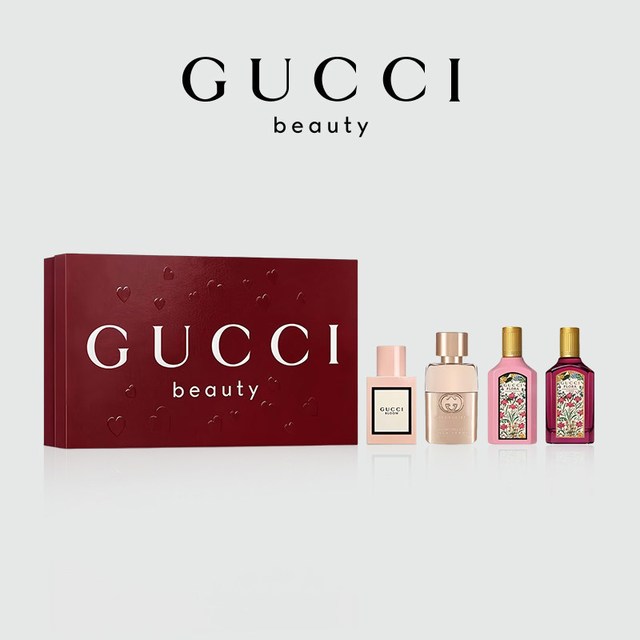 移动端：GUCCI 迷你香氛礼盒 香水礼物 栀子花香调
