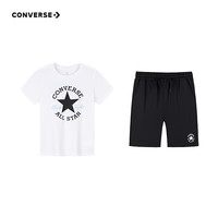 匡威 儿童运动短袖短裤 2件套装