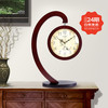 Caravel 台式钟 9299霸.王 实木座钟 木质石英钟 中式客厅玄关艺术台钟