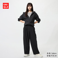 优衣库 防紫外线 女士防晒裤 09 黑色
