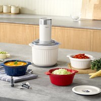 摩飞 详情领优惠】摩飞绞肉机家用备餐料理机电动多功能陶瓷绞馅佐料机