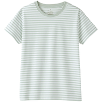 無印良品 MUJI 女士圆领短袖T恤