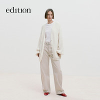  edition 羊驼毛羊毛 女士毛衣外套