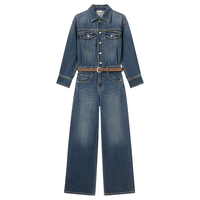  MISS SIXTY 复古工装风 女士牛仔连体裤 腰带
