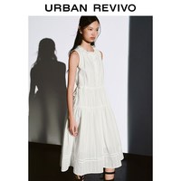  URBAN REVIVO 棉质宽松 女士连衣裙