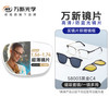万新 1.74高清镜片+黑金C4磁吸套镜
