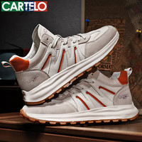  CARTELO/卡帝乐鳄鱼 透气 男士运动鞋