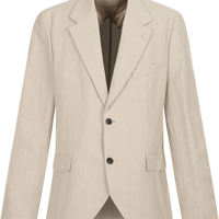  Massimo Dutti 纯亚麻 男士西服外套