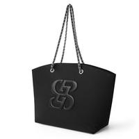 深呼吸 女包链条小花托特包布包单肩腋下包AB10262