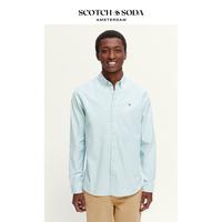 限尺码：Scotch & Soda 吸汗 男士休闲衬衫