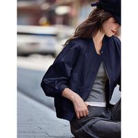 苏醒的乐园 26春季减龄休闲宽松棒球领洋气外套