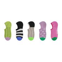  文艺复兴 防滑不掉跟 女士船袜