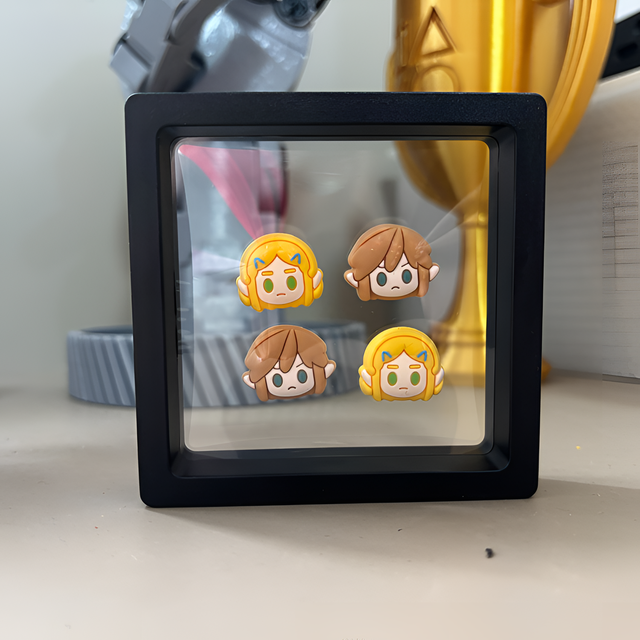 switcholed猫爪摇杆帽 任天堂按键贴套 塞尔达林克