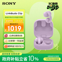 索尼 漏音抑制 开放式蓝牙耳机  有线充电