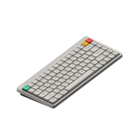 移动端：NuPhy Node75矮轴机械键盘静音轻薄无线三模适配mac办公手感