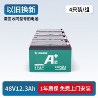 移动端：天能 电池A+ 48V60V72V电动车石墨烯电池二轮三轮车电瓶车铅酸电池
