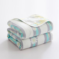 多兰诗 纯棉六层毛巾被午睡毛毯