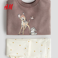  H&M 迪士尼系列 儿童家居服套装