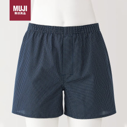 無印良品 MUJI 莱赛尔 前开口平角裤 FAE43C4A