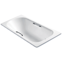KOHLER 科勒 索尚系列 K-940T-GR-0 嵌入式铸铁浴缸 1.7m