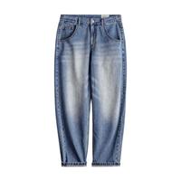  MADEN/马登 复古猫须磨白 男士牛仔裤