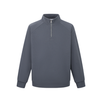  gxgjeans 设计感拉链半开襟 男士卫衣