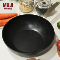 無印良品 MUJI MCJ2CC4A 铝合金不粘炒锅 30cm