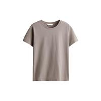  H&M 棉质 女士T恤 米灰色 S 160/88