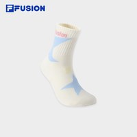 FILA FUSION 斐乐潮牌女袜中腰袜2026春新款时尚星星运动袜中筒袜