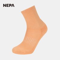NEPA 耐葩春夏户外男女款吸汗透气缓冲舒适中筒袜7KC8321