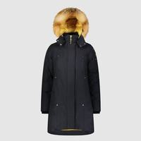 MOOSE KNUCKLES 小剪刀 STAG女士修身毛领派克羽绒服小剪刀外套