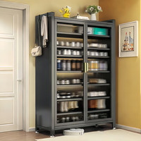 亿莱特鞋柜门口入户柜家用新款2026收纳柜一体靠墙鞋架楼道走廊玄关柜