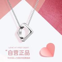 卡尔文·克莱恩 [品牌直发]ck迷你曲线项链时尚男女士情侣项链送女友礼物