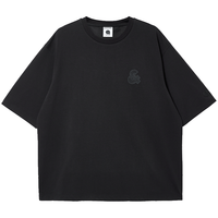  JACK&JONES/杰克琼斯 凉感速干 男士短袖T恤 XL （185） E40黑色