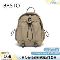 百思图 女士双肩背包 X3713BX5