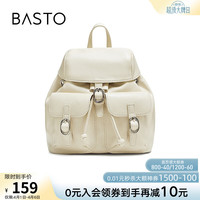 百思图 女士时尚旅行双肩背包 TY033BX5